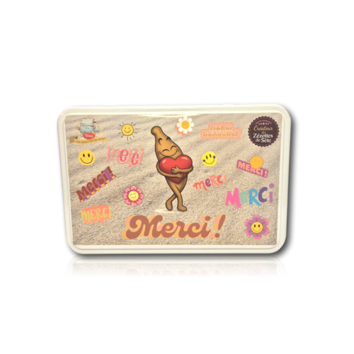 La Zézette de Sète - Boîte à sucre - Thème - 250 grs